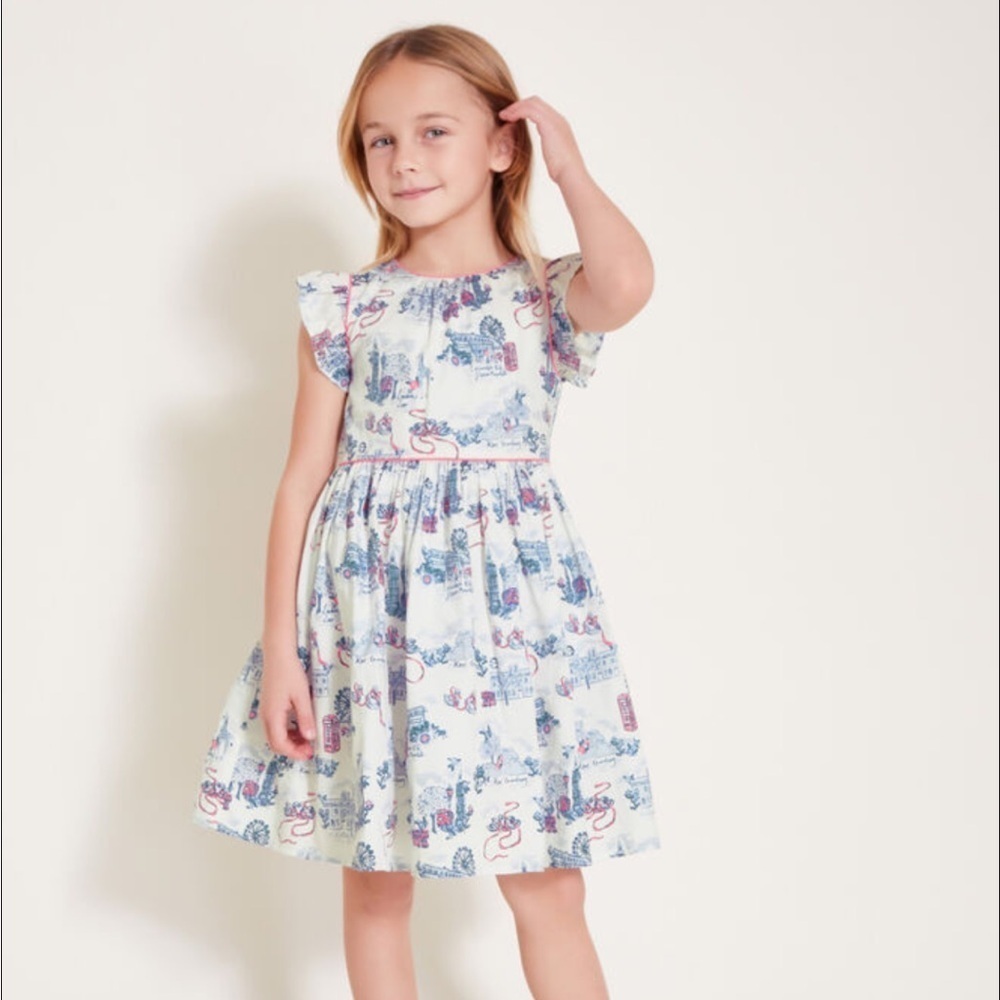 Monsoon London girl's dress NWT Sz 6